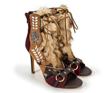 Load image into Gallery viewer, Wild Luxe Faux Fur Stiletto Heels