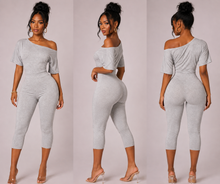 Load image into Gallery viewer, Off shoulder jumpsuit
