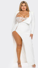 Load image into Gallery viewer, Winter white dress -plus
