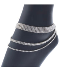 Load image into Gallery viewer, Rhinestone ankle bracelet
