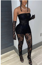 Load image into Gallery viewer, Black lace set
