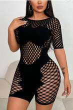 Load image into Gallery viewer, See through mesh romper
