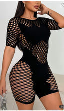 Load image into Gallery viewer, See through mesh romper
