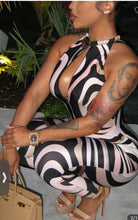 Load image into Gallery viewer, Twisted bodycon jumpsuit
