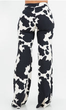 Load image into Gallery viewer, Cow print pants
