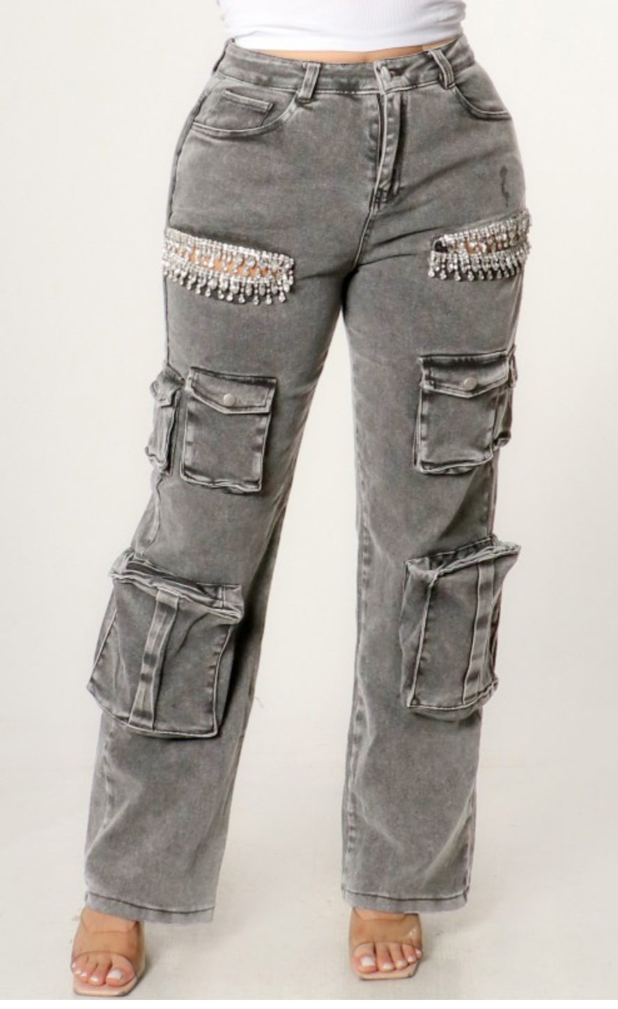 Rhinestone cargos