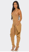 Load image into Gallery viewer, Janet jumpsuit tan

