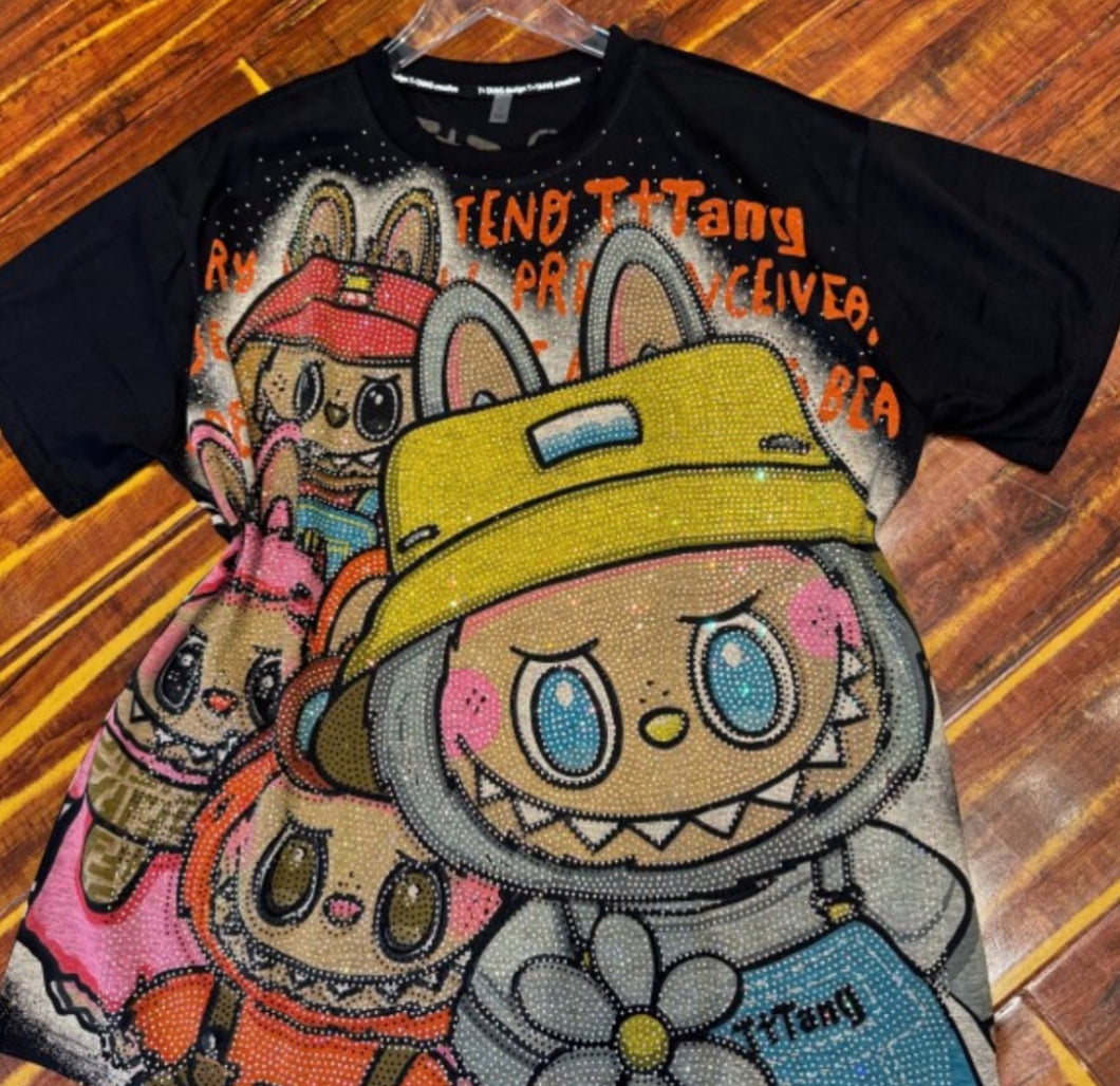 Oversize Labubu shirt