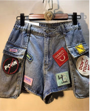 Load image into Gallery viewer, Embroidery shorts
