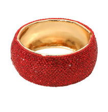 Load image into Gallery viewer, Wide evening bracelet
