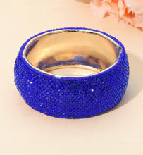 Load image into Gallery viewer, Wide evening bracelet
