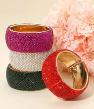 Load image into Gallery viewer, Wide evening bracelet
