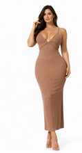 Load image into Gallery viewer, Plus rib dress
