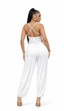 Load image into Gallery viewer, Bella jumpsuit white
