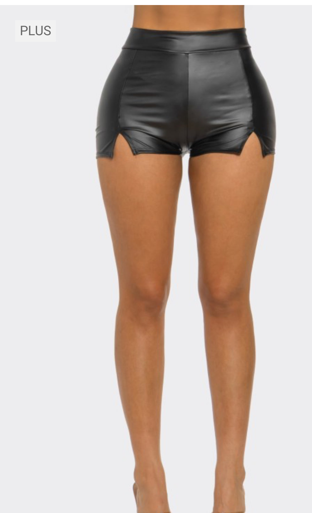 Plus mini shorts