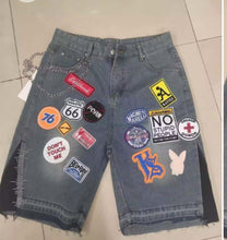 Load image into Gallery viewer, Patchwork shorts
