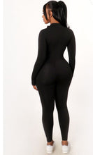 Load image into Gallery viewer, Mock neck jumpsuit
