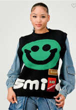 Load image into Gallery viewer, Smiley face sweater
