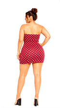 Load image into Gallery viewer, Daisy plus polka dot dress
