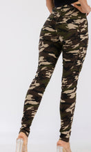 Load image into Gallery viewer, Camo straight leg cargos
