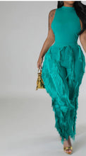 Load image into Gallery viewer, Ruffle my feathers -teal
