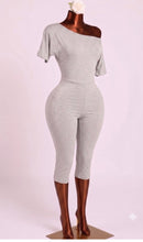 Load image into Gallery viewer, Off shoulder jumpsuit
