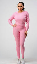 Load image into Gallery viewer, Pink sweater set -plus

