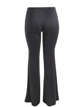 Load image into Gallery viewer, Black flare pants
