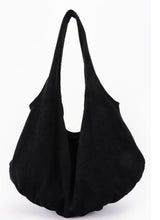 Load image into Gallery viewer, Faux suede shoulder bag with pouch
