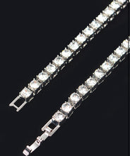 Load image into Gallery viewer, Rhinestone chain layered necklace
