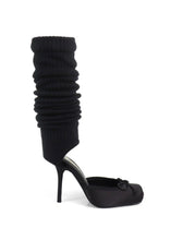 Load image into Gallery viewer, Ballerina leg warmers black
