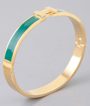 Load image into Gallery viewer, Bright H cuff bracelet
