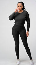 Load image into Gallery viewer, Black sweater set
