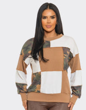 Load image into Gallery viewer, Camouflage color block
