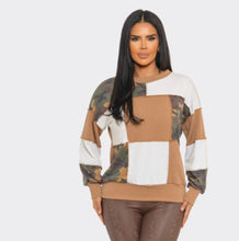 Load image into Gallery viewer, Camouflage color block
