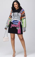 Load image into Gallery viewer, Graphic sweater dress

