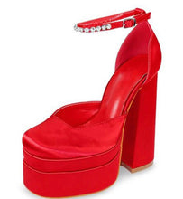 Load image into Gallery viewer, Vanity heels -red
