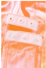Load image into Gallery viewer, Sleeveless bodysuit -orange
